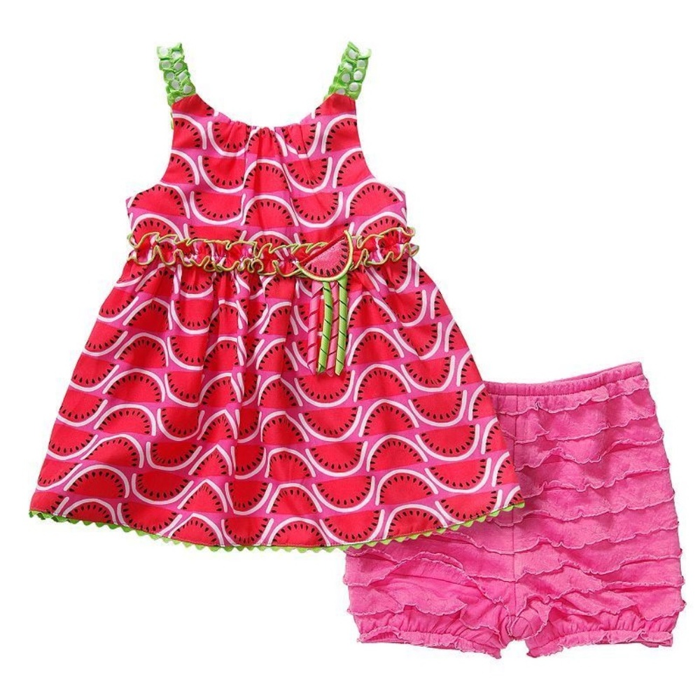 Youngland Watermelon Shorts Set